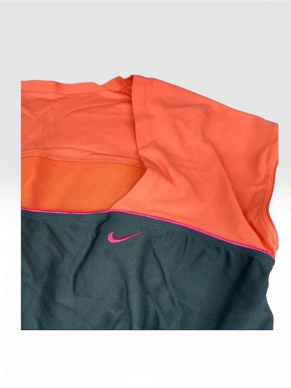 Nike Vintage (2009) Serena Williams Coral & Grey Athletic Fit Dress(French open) - Picture 7 of 7